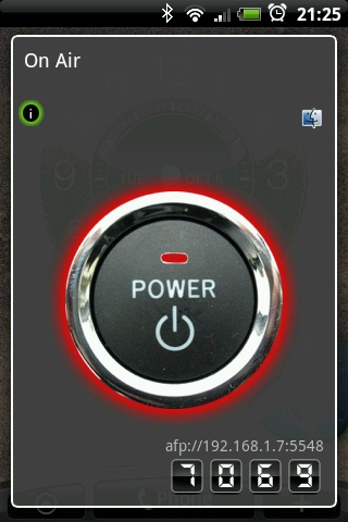 OnAir Android app screenshot